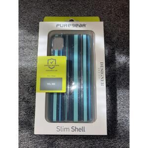 Pure Gear Designer Series Slim Shell Case For TCL 30 Z Blue